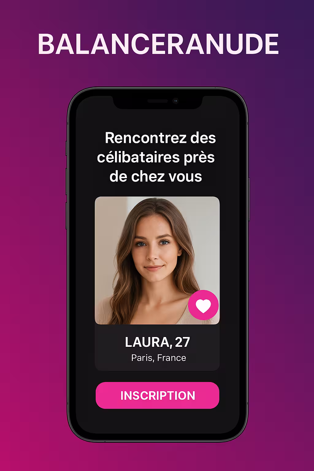 Prévisualisation de l'application